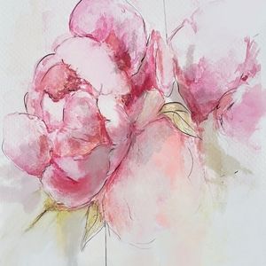 Floral Painting Framed